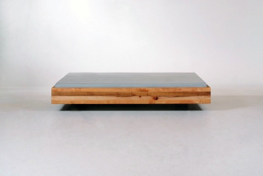 orig. POOL Zeitloses Design Bett aus Massivholz